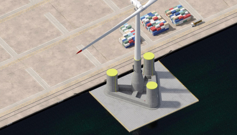 Cornish agency backs floating support platform