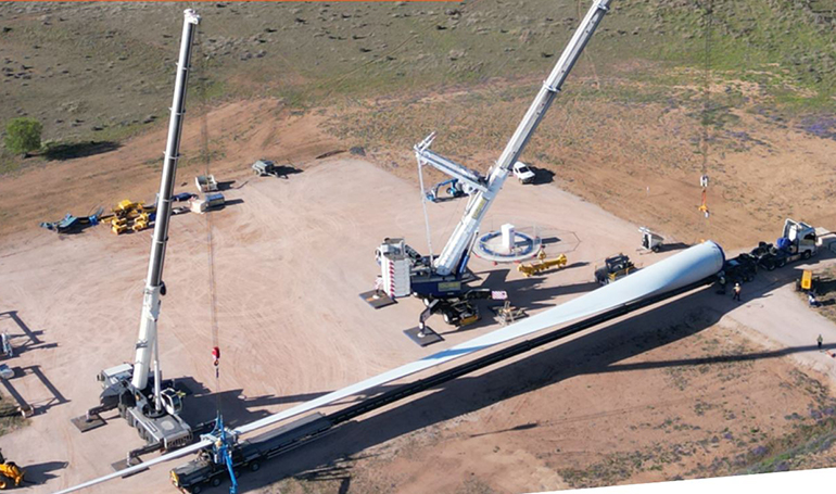 Turbine deliveries begin at 506MW Oz array