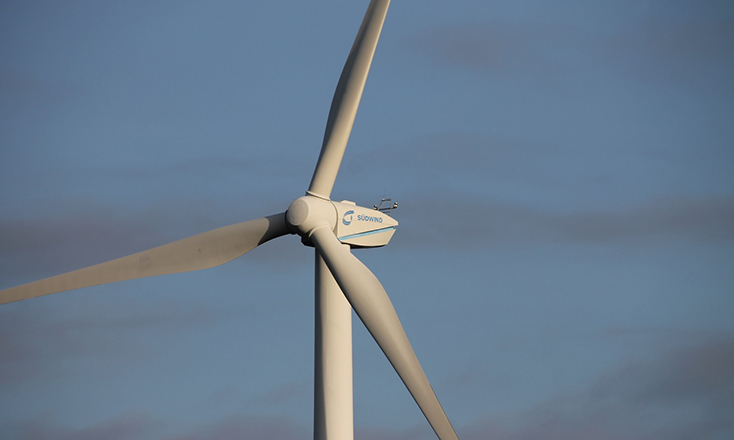 Turbine catches fire at EnBW wind farm