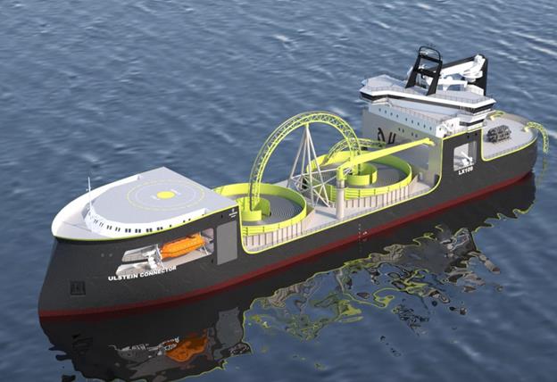 Ulstein sails into cable-lay
