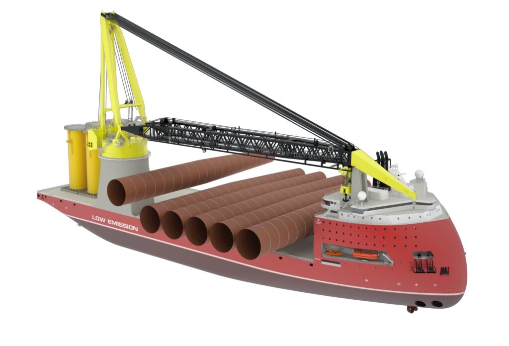 Ulstein unveils 5000-tonne foundation installation vessel