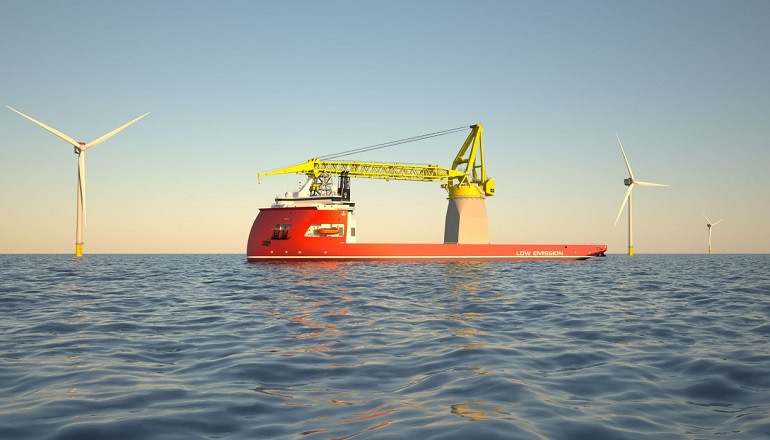Ulstein unveils new offshore heavy lift vessel design