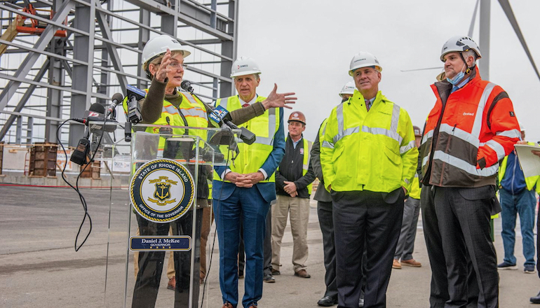 Orsted and Eversource welcomed US Secretary of Energy Jennifer Granholm