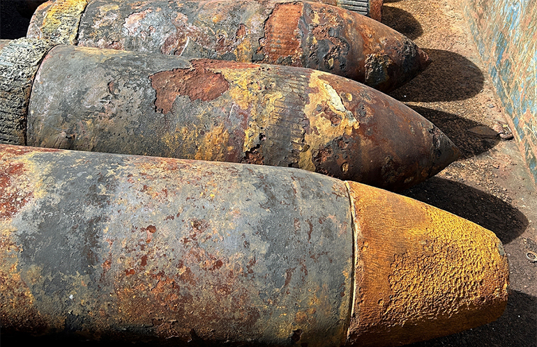 Ocean Winds pioneers UXO disposal