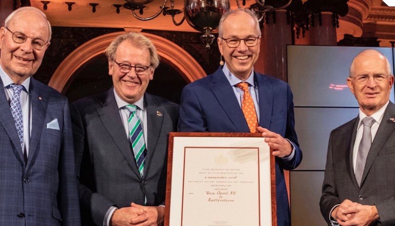 Dutch bestow royal blessing on Van Oord