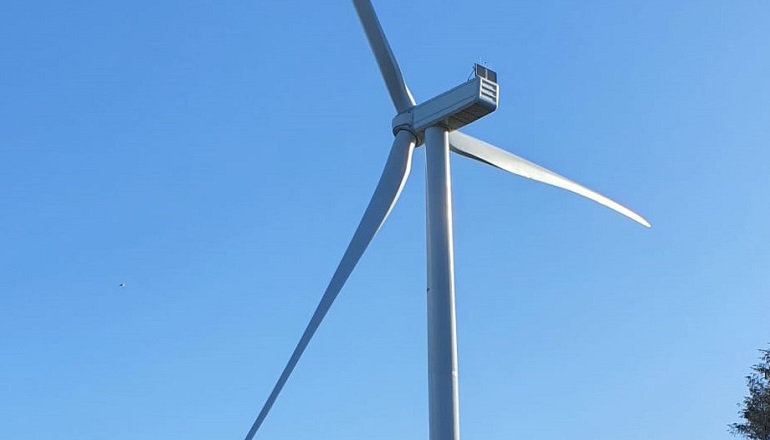 Last turbine installed at South Kyle Last turbine installed at South Kyle