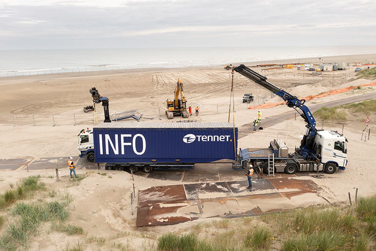 TenneT reopens Dutch beach after wire work