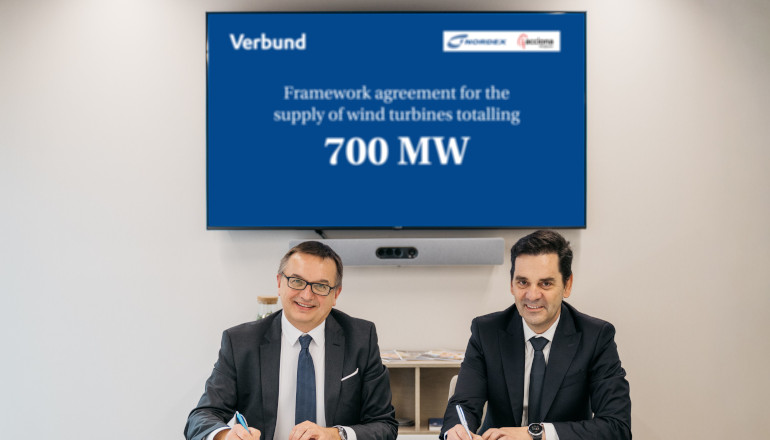 VERBUND and Nordex agree 700MW turbine deal VERBUND and Nordex agree 700MW turbine deal