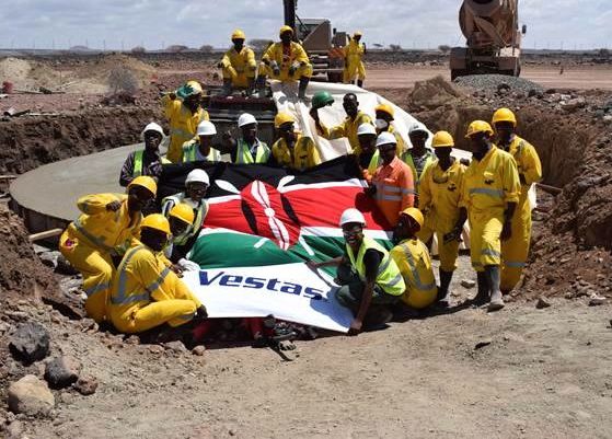Feet up for Vestas in Kenya