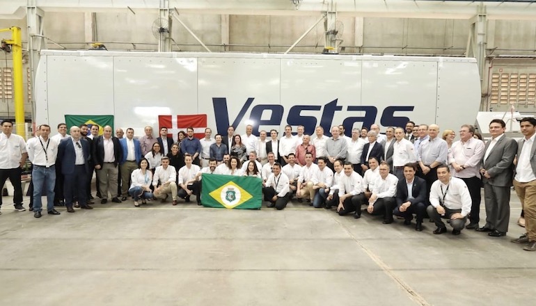 Vestas opens Brazilian V150 turbine factory