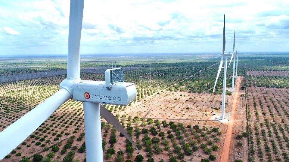 Vestas has finished the first project in Latin America with V150-4.2 MW turbines at Echoenergia Participações SA's wind farm in Serra do Mel