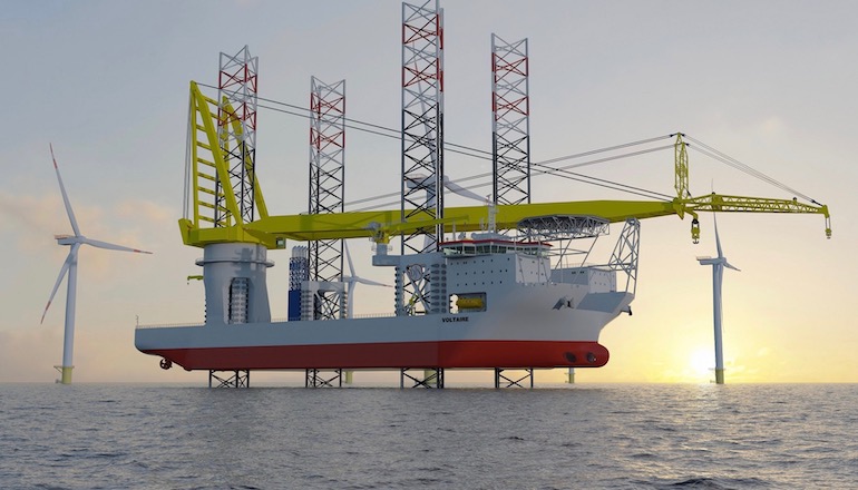 Jan De Nul giant seals Dogger Bank turbine gig