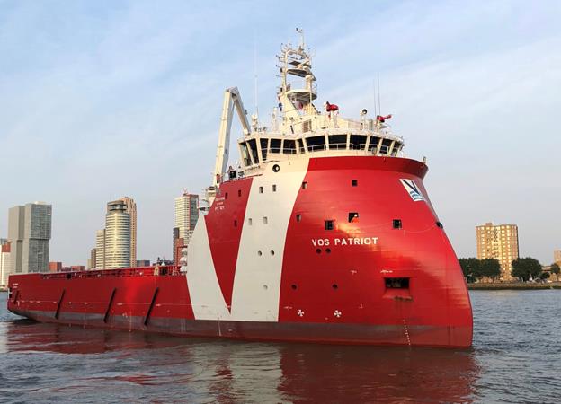 Vroon newbie on Borkum 2.2 duty