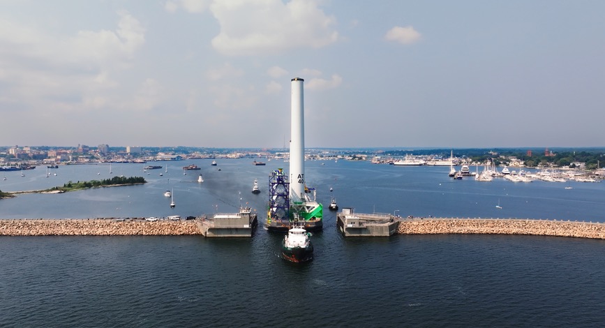 Avangrid starts installing Vineyard Wind turbines