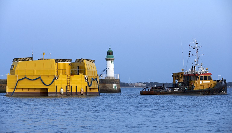 Wavegem hits the water for testing Wavegem hits the water for testing