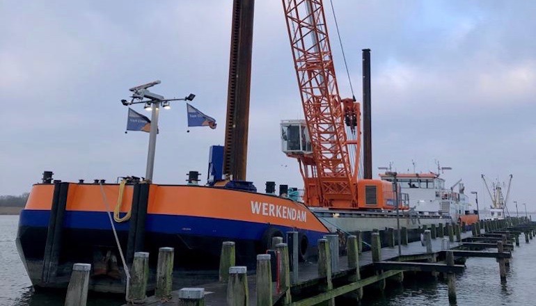 Van Oord vessel starts Fryslan job Van Oord vessel starts Fryslan job