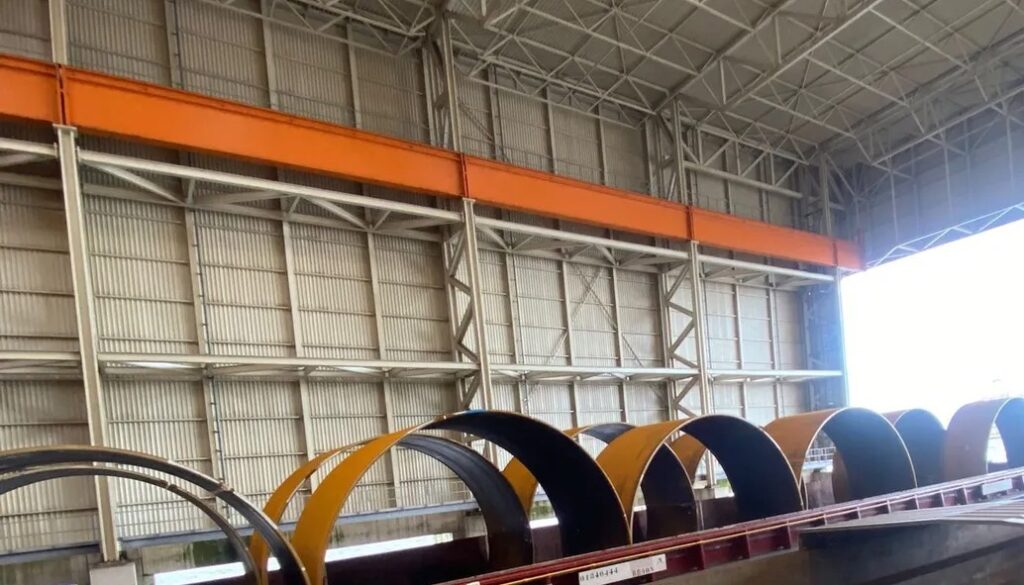 Sif receives Empire Wind 1 steel