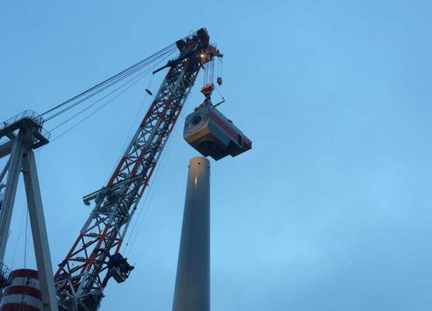Wikinger turbines rise
