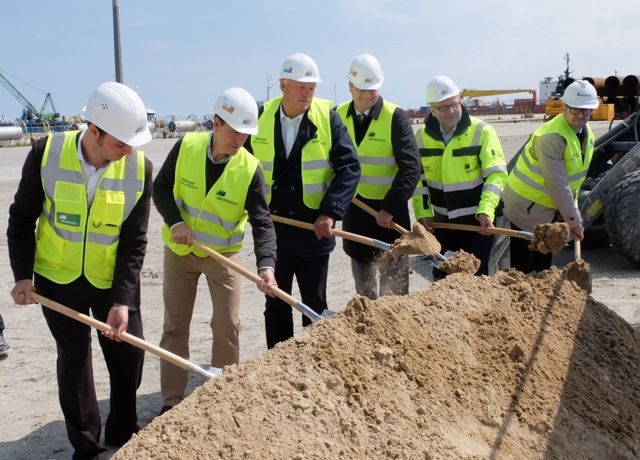Wikinger O&M site takes shape