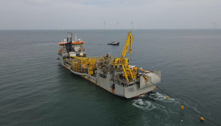 Jan De Nul wraps up Formosa 2 export cable job Jan De Nul wraps up Formosa 2 export cable job