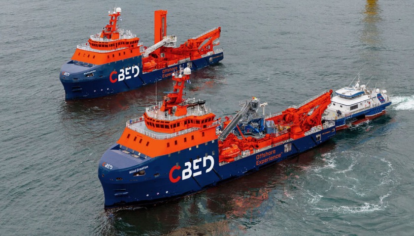 CBED bags two SOVs from Vroon CBED bags two SOVs from Vroon