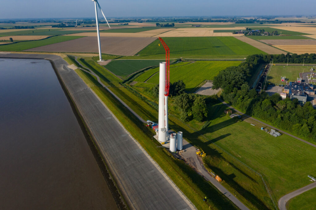 RWE builds world's 'first' sea dike dam wind project