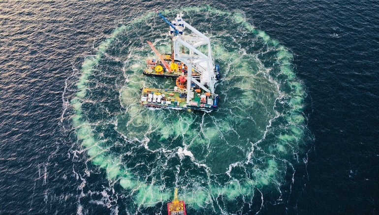 Van Oord hits monopile milestone at Windanker Van Oord hits monopile milestone at Windanker