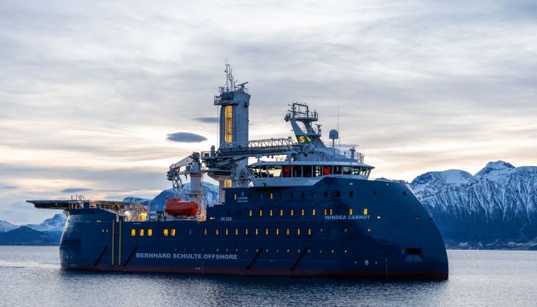 BSO takes delivery of CSOV Windea Carnot BSO takes delivery of CSOV Windea Carnot