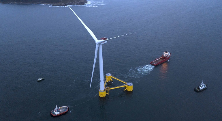 Second WindFloat Atlantic platform sets sail