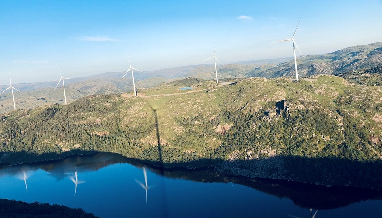 Windhoist kicks off its second year internal photography competition with an entry from Craig McGougan of wind turbines in Norway 