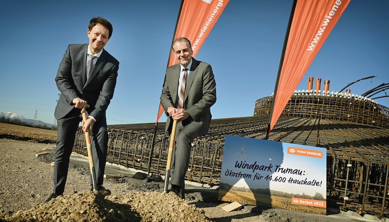 Austrian utility breaks ground on 28MW wind farm
