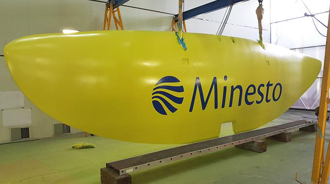 Tidal wing flies to Minesto