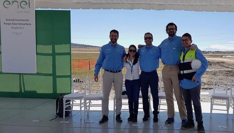 Enel all smiles for Mexico mega-solar Enel all smiles for Mexico mega-solar