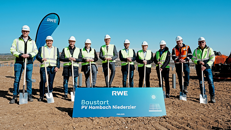 RWE starts work on solar park at opencast mine
