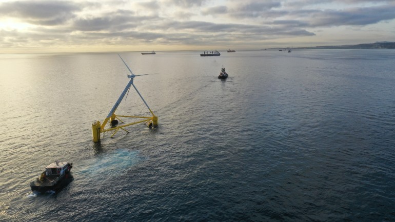 X1 Wind has successfully installed its floating platform at the PLOCAN test site in the Canary Islands.