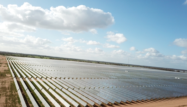 BayWa Oz solar farm hits first power milestone BayWa Oz solar farm hits first power milestone