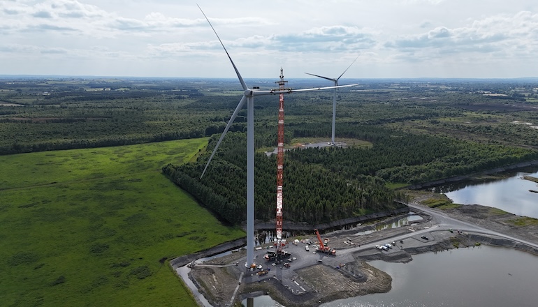 SSE wraps up Yellow River turbine installation