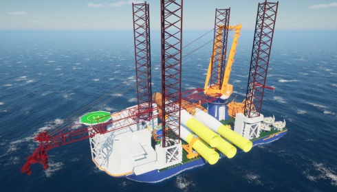 Van Oord to install 1.6GW Nordseecluster foundations