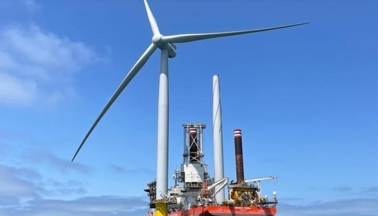 The first of 80 8MW Siemens Gamesa turbines was installed on 23 April at the 640MW Yunlin offshore wind farm off Taiwan
