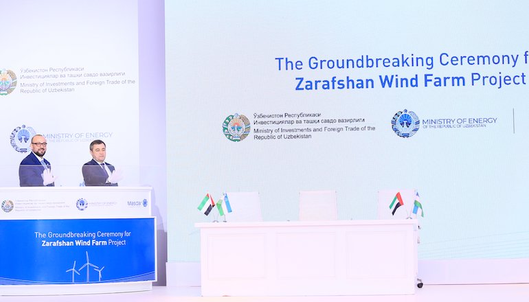 Masdar supersizes Uzbek wind complex