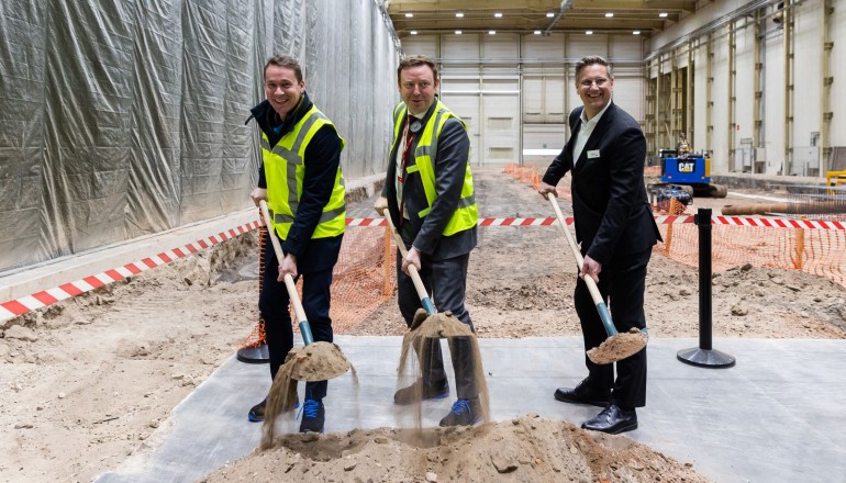 ZF Group breaks ground on Belgian turbine test centre ZF Group breaks ground on Belgian turbine test centre