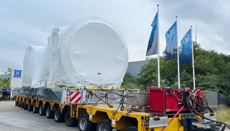 ZF Wind Power Belgium ships first 15MW powertrain ZF Wind Power Belgium ships first 15MW powertrain