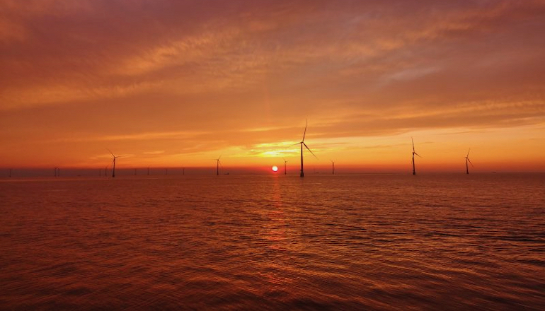 The Zhanjiang Wailuo offshore wind farm in China