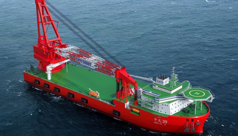 ZTT upgrades monopile vessel